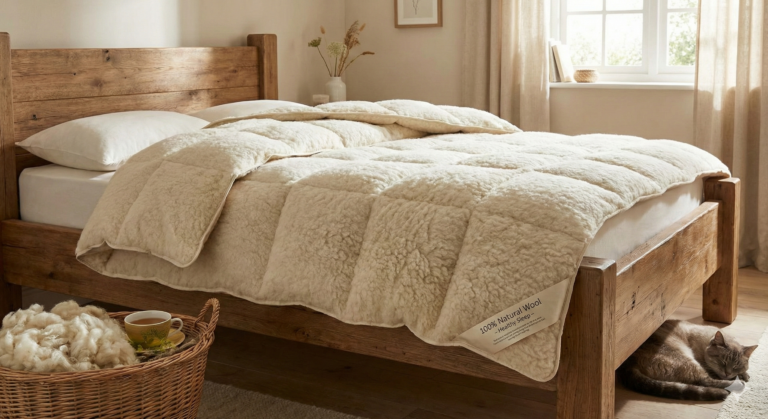 Kołdra wełniana – zdrowy sen i termoregulacja. Czy warto kupić?