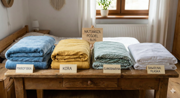 Tanie i dobre spanie: Przegląd najtańszych rodzajów pościeli