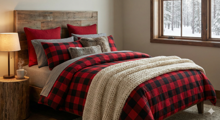 Pościel w kratę – ponadczasowy wzór, który odmieni Twoją sypialnię. Jak ją stylizować?