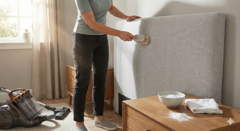 Czyste i pachnące łóżko tapicerowane – poradnik krok po kroku