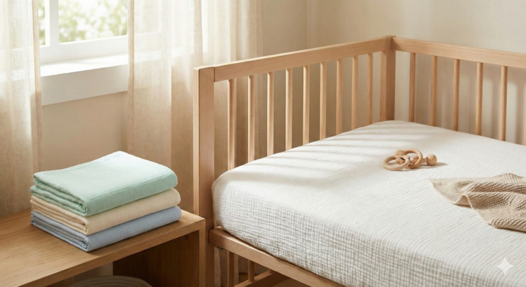 Spokojny sen maluszka: Jak wybrać idealne prześcieradło do łóżeczka?