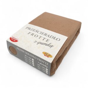 PRZEŚCIERADŁO FROTTE GRUBE POLSKIE Z GUMKĄ 90x200