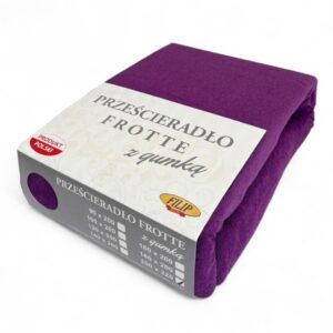 PRZEŚCIERADŁO FROTTE GRUBE POLSKIE Z GUMKĄ 90x200