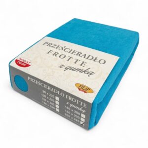PRZEŚCIERADŁO FROTTE GRUBE POLSKIE Z GUMKĄ 90x200