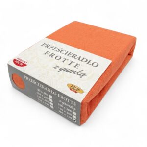 PRZEŚCIERADŁO FROTTE GRUBE POLSKIE Z GUMKĄ 90x200