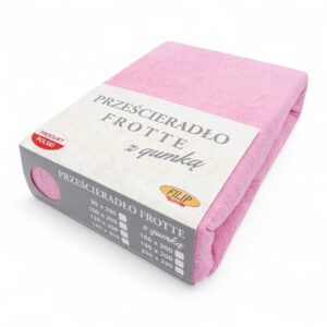 PRZEŚCIERADŁO FROTTE GRUBE POLSKIE Z GUMKĄ 90x200