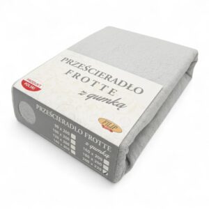 PRZEŚCIERADŁO FROTTE GRUBE POLSKIE Z GUMKĄ 90x200