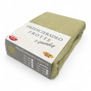 PRZEŚCIERADŁO FROTTE GRUBE POLSKIE Z GUMKĄ 200x220