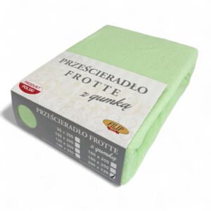 PRZEŚCIERADŁO FROTTE GRUBE POLSKIE Z GUMKĄ 200x220