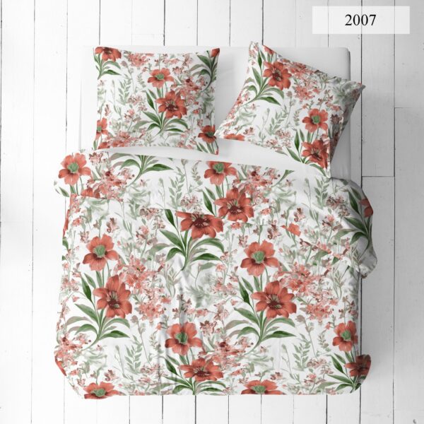 Komplet pościeli 160x200 100% bawełna gruba Polska Komplet 3-częściowy