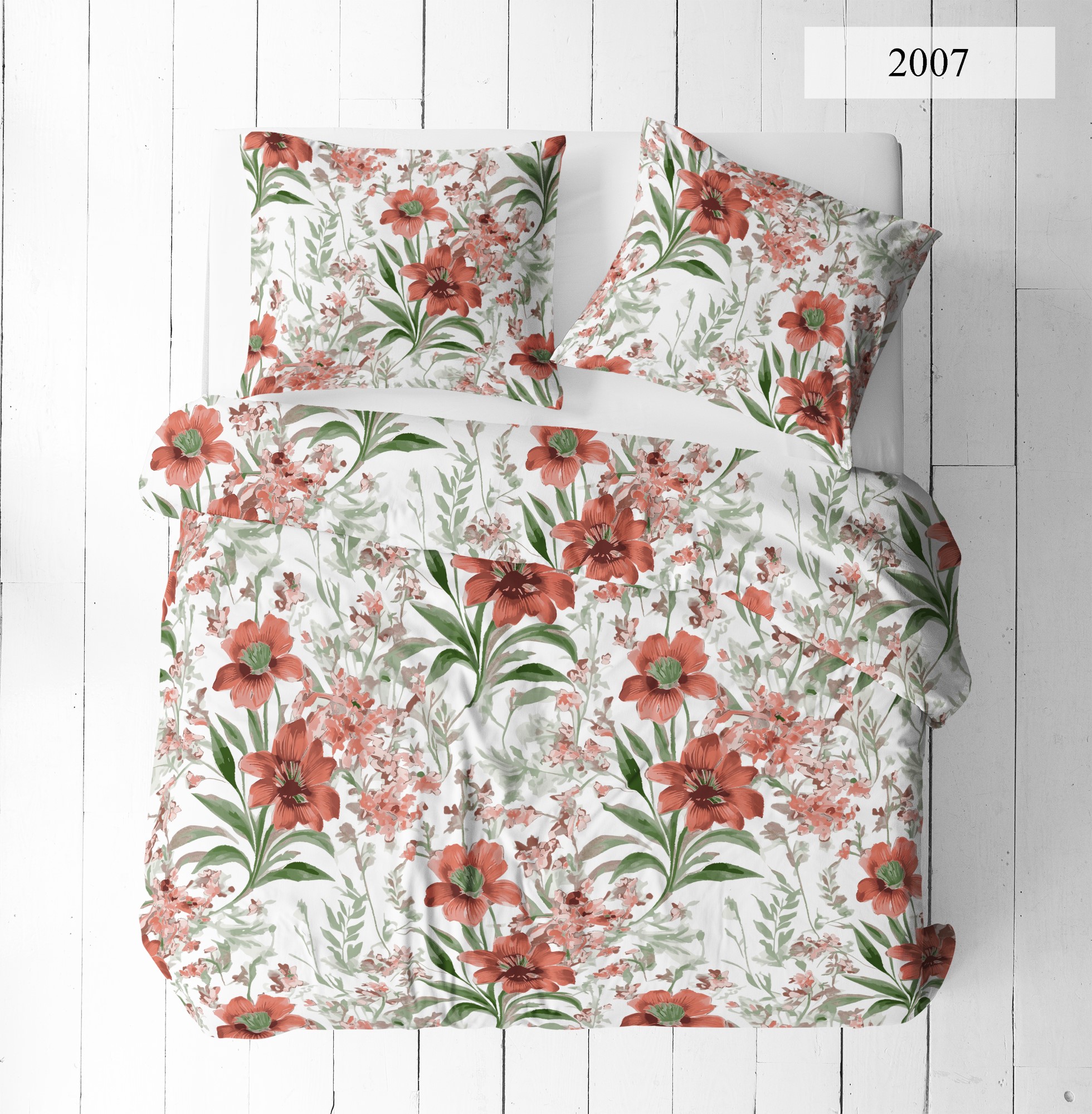 Komplet pościeli 160x200 100% bawełna gruba Polska Komplet 3-częściowy