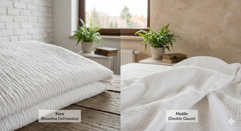 Muślin czy kora? Starcie pościeli bez prasowania. Co wybrać na lato?