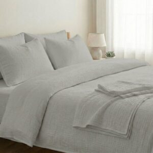 Pościel muślinowa 160x200 + 2x 70x80 cm 100% bawełna – Polski Producent Koppol