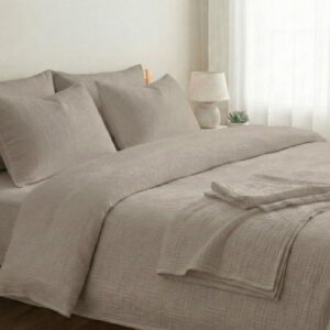 Pościel muślinowa 160x200 + 2x 70x80 cm 100% bawełna – Polski Producent Koppol