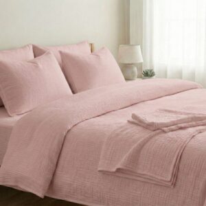 Pościel muślinowa 160x200 + 2x 70x80 cm 100% bawełna – Polski Producent Koppol