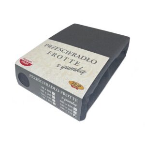 PRZEŚCIERADŁO FROTTE GRUBE POLSKIE Z GUMKĄ 90x200