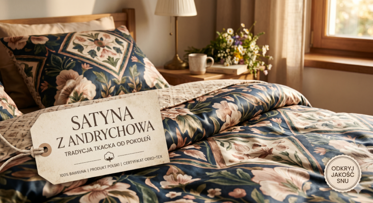 Dlaczego warto wybrać satynę z Andrychowa? Odkryj sekret idealnego snu!