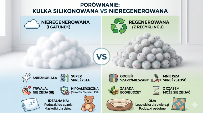 Wypełnienie idealne: Kulka silikonowa regenerowana czy nieregenerowana? Którą wybrać?