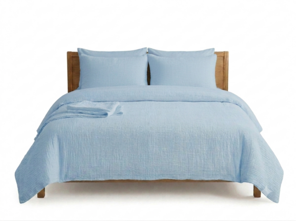 Pościel muślinowa 160x200 + 2x 70x80 cm 100% bawełna – Polski Producent Koppol