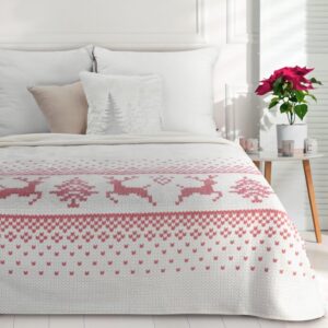 Koc Świąteczny Noel Biały (01)