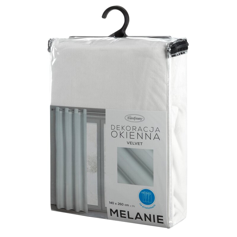 Zasłona Gotowa Melanie Biały - obrazek 3