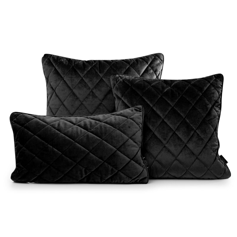 Poszewka Velvet 27 Czarny - obrazek 2