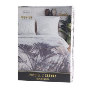 Komplet Pościeli Satynowej Premium23 Kremowy