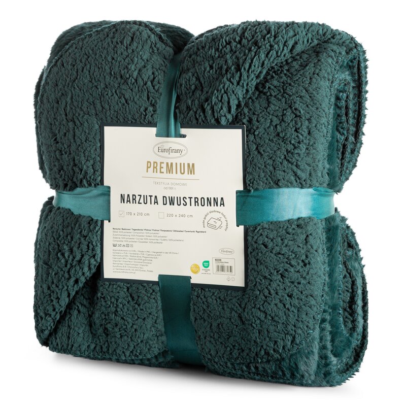 Narzuta Nina Ciemnozielony - obrazek 2