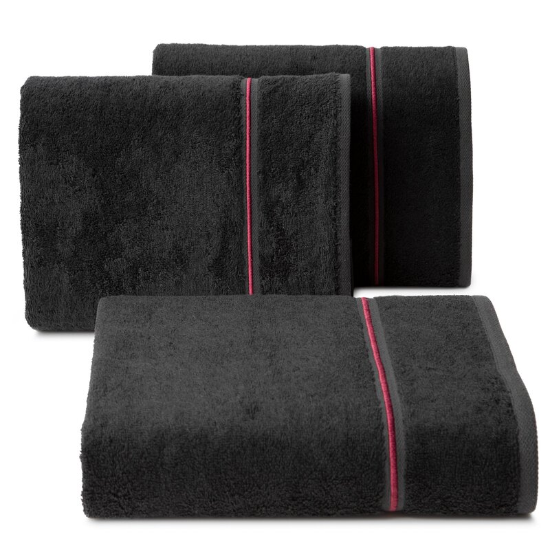 Ręcznik Bambo (06) Czarny
