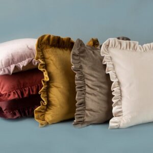 Poszewka Velvet 25 Ciemnobordowy