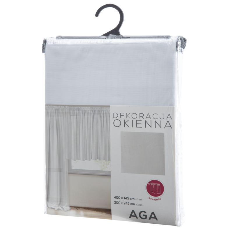 Firana Gotowa Aga-4 Biały - obrazek 2