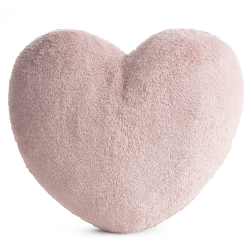 Poszewka Heart Pudrowy