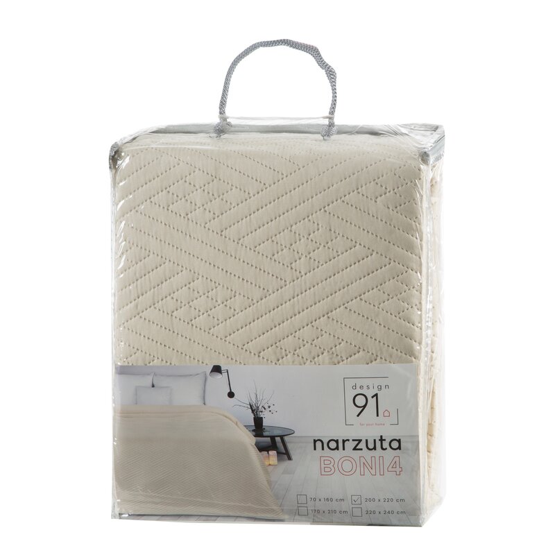 Narzuta D91 Boni 4 Kremowy - obrazek 2