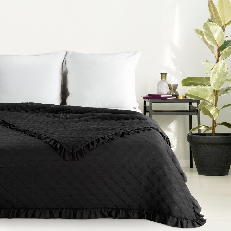 Narzuta Vanesa Czarny