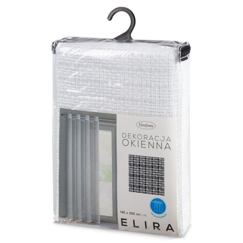 Firana Gotowa Elira Biały - obrazek 3