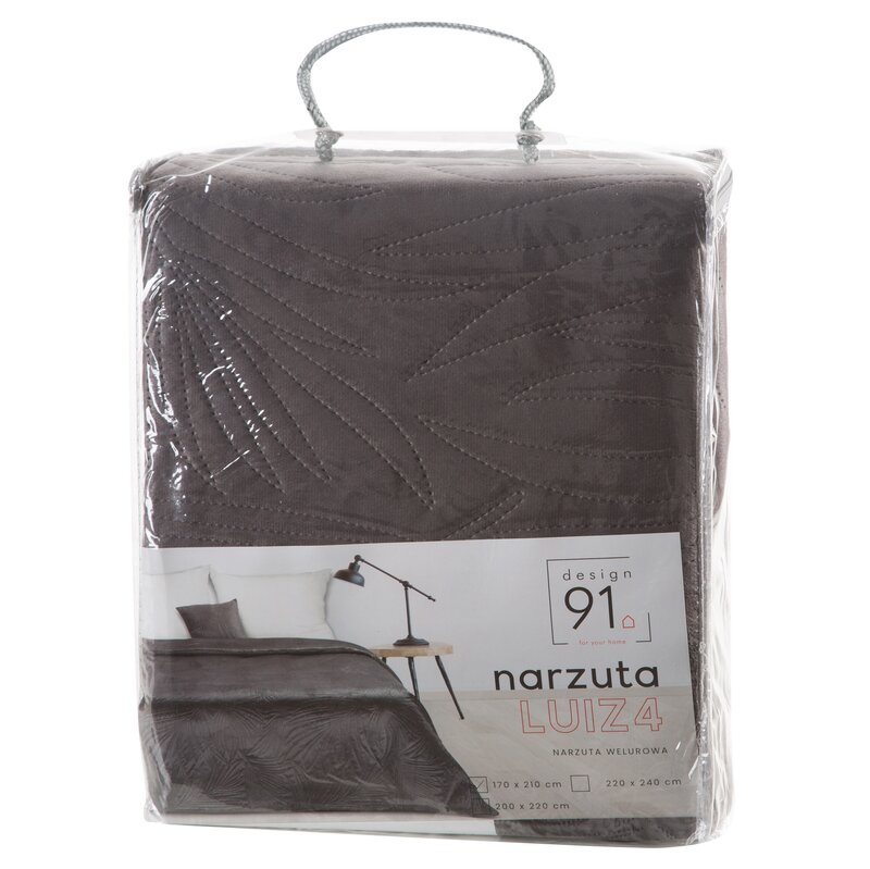 Narzuta D91 Luiz 4 Grafitowy - obrazek 2