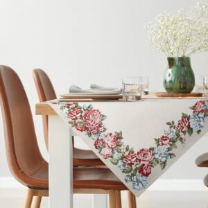 Obrus z Gobeliny Szenilowej Naturalny (4038)