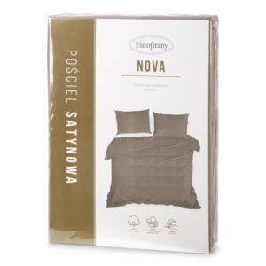 Komplet Pościeli Nova3 Jasnobrązowy