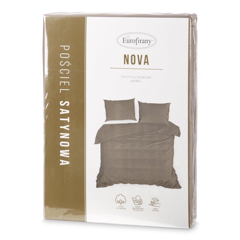 Komplet Pościeli Nova3 Jasnobrązowy - obrazek 2