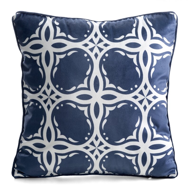 Poszewka Velvet 207 Granatowy