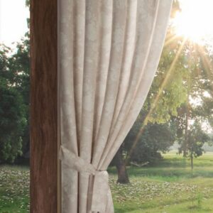 Zasłona Gotowa Garden 15 na Szelkach Pudrowy
