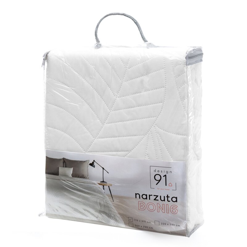 Narzuta D91 Boni 6 Biały - obrazek 2