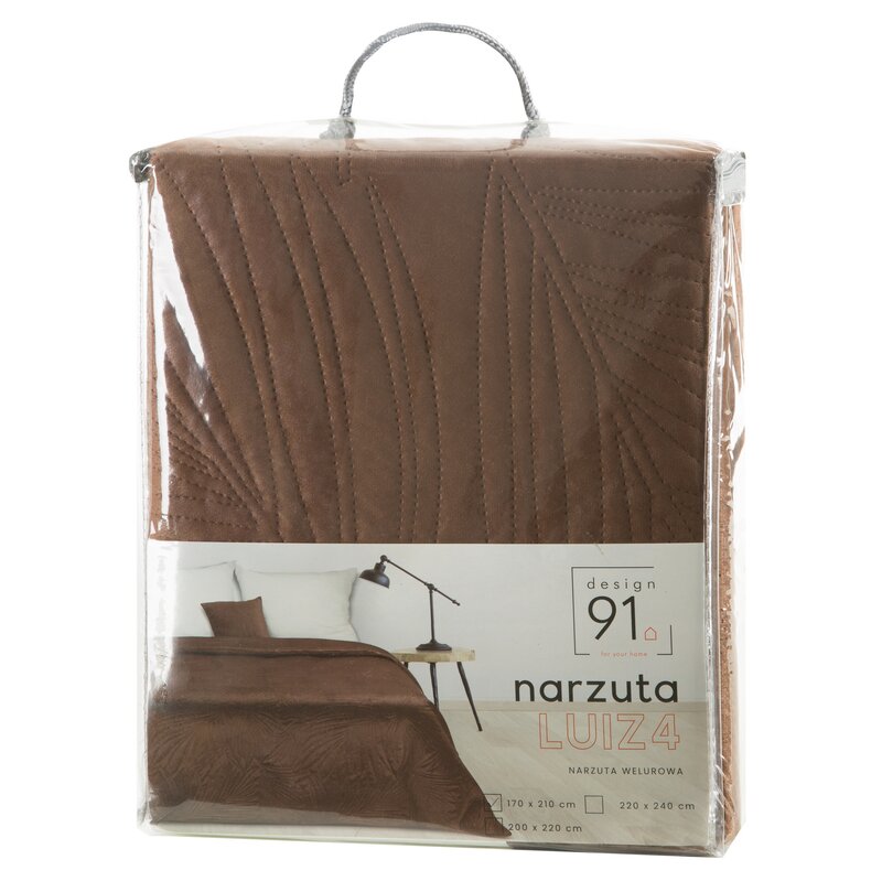 Narzuta D91 Luiz 4 Ceglasty - obrazek 2
