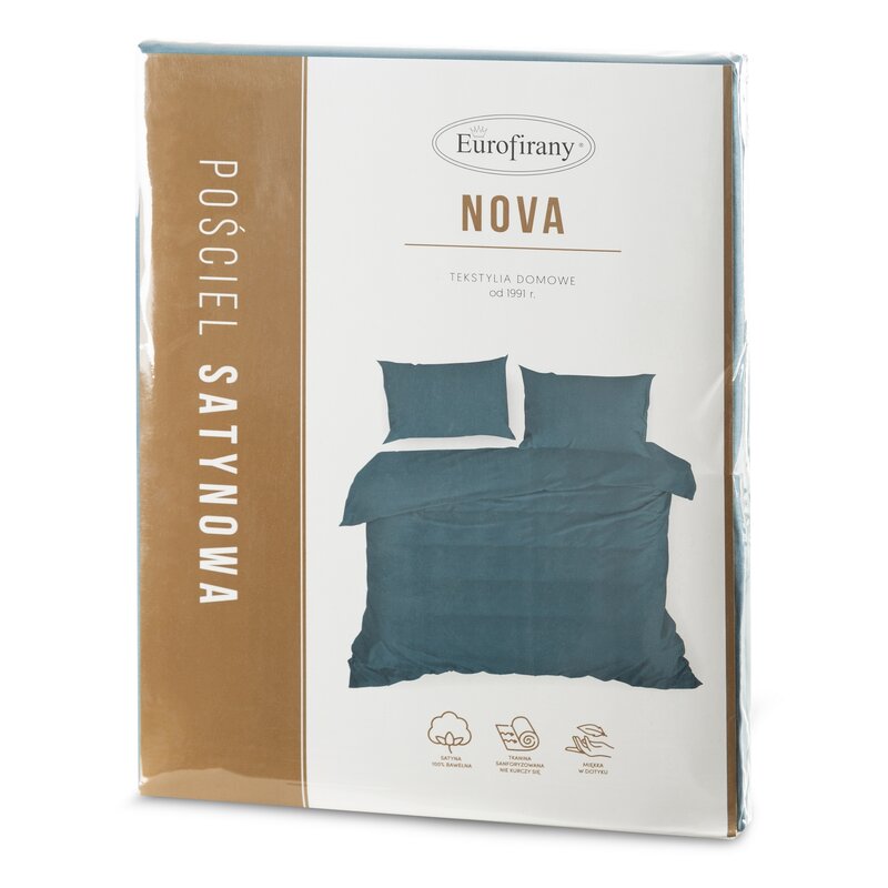 Komplet Pościeli Nova3 Niebieski - obrazek 2
