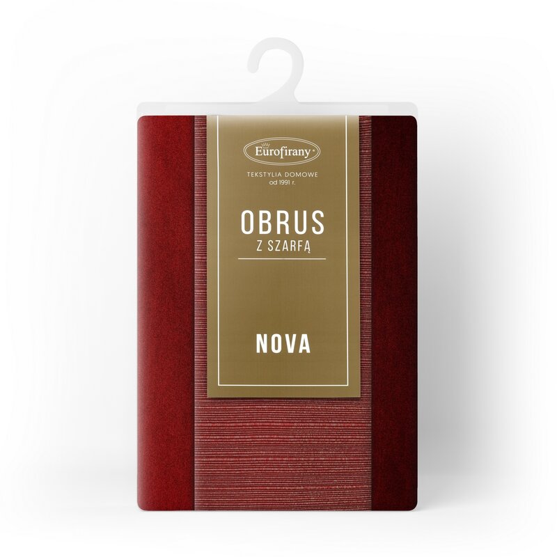Obrus Glamo Bordowy - obrazek 2