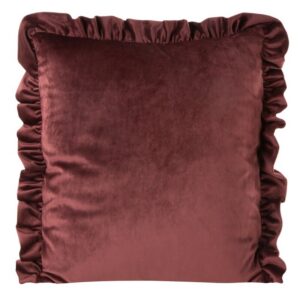 Poszewka Velvet 25 Ciemnobordowy