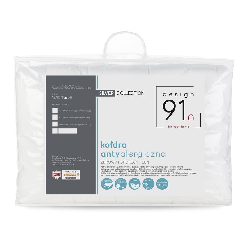 Kołdra Design91 Biały - obrazek 2