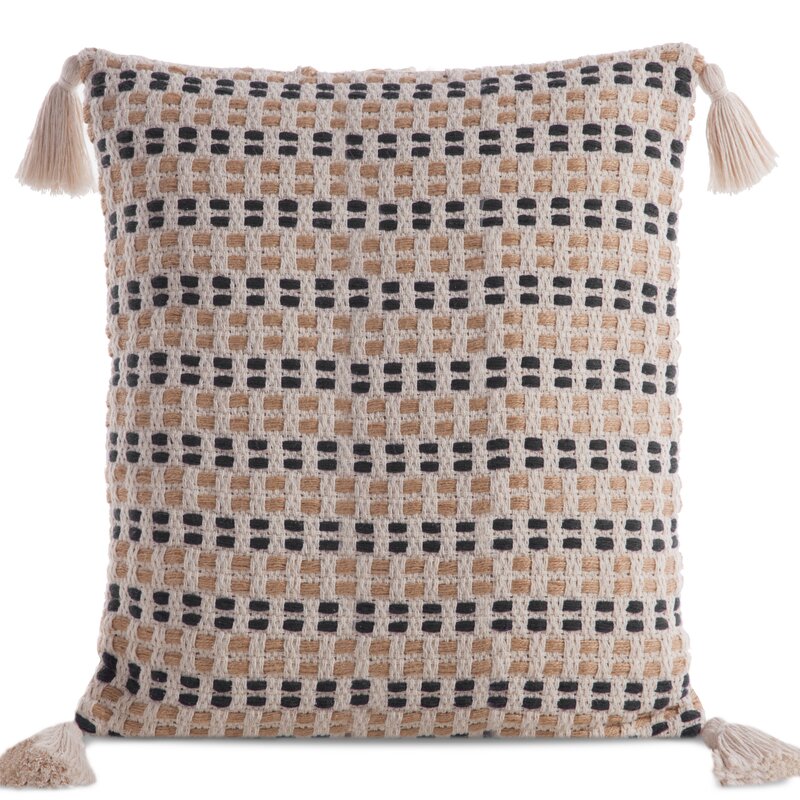 Poszewka Boho Kremowy