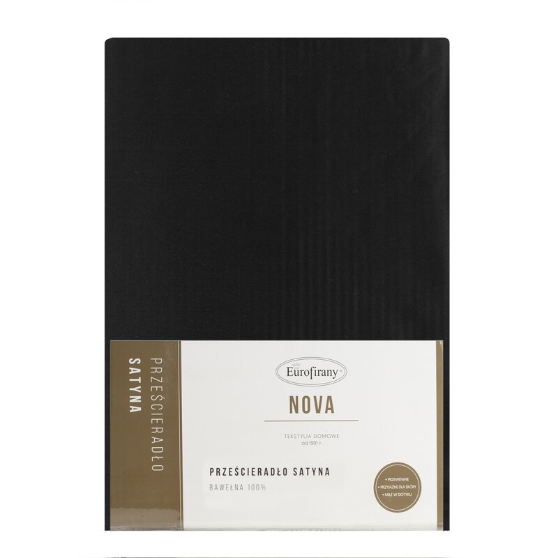Prześcieradło Nova Czarny (1) - obrazek 2