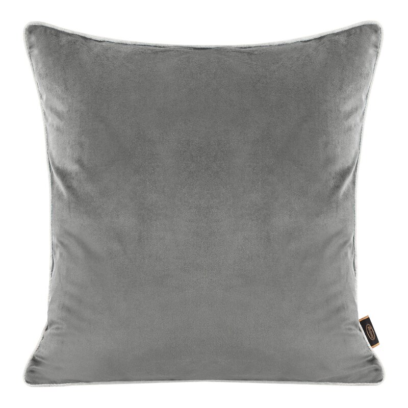 Poszewka Velvet Szary